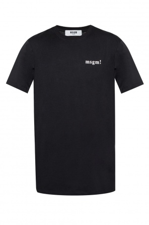 T-shirt with logo, zdjęcie 1 T-shirt with logo od MSGM